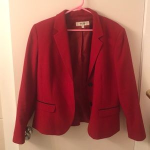 Jones Studio Red Blazer